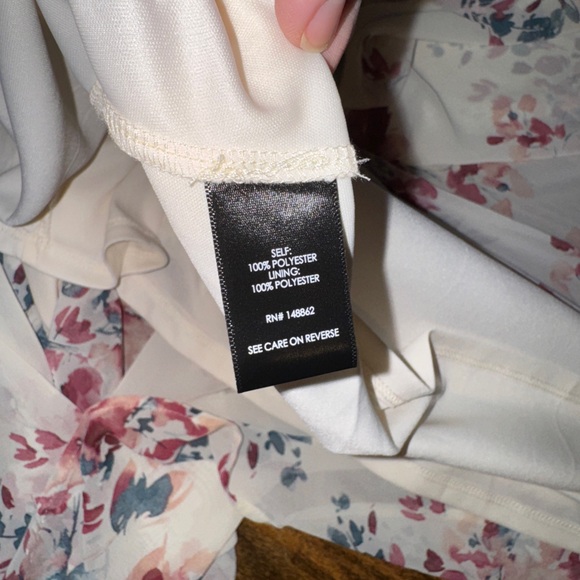 Torrid Chiffon Dress Barely Used Tea Length With Pockets - Picture 3 of 4